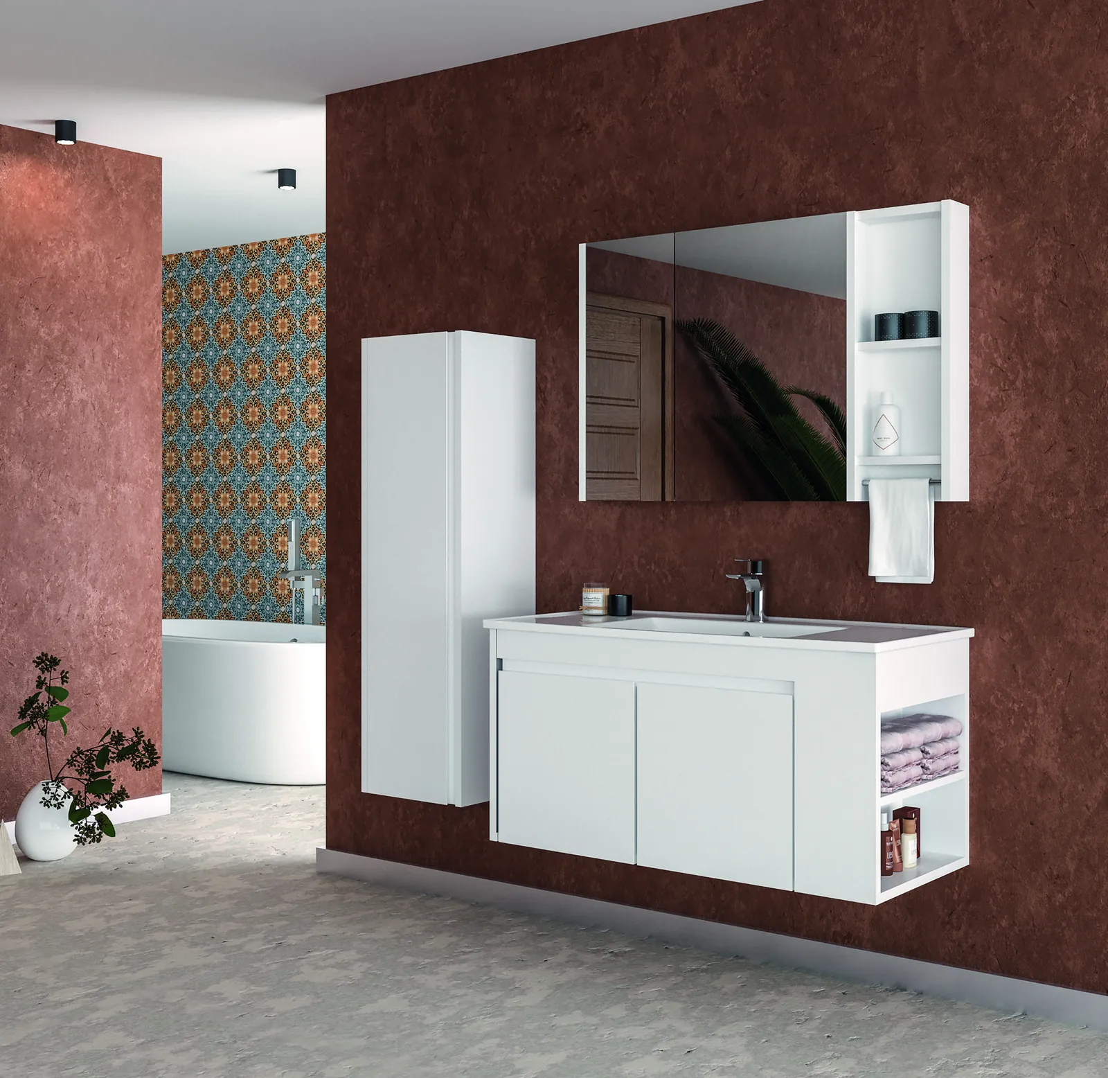 Atlas 100 banyo mobilyası ürün görseli